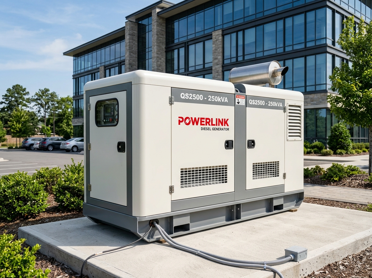 TMTL Eicher Silent Diesel Generator Installation